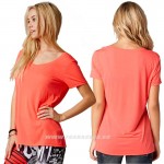 Oblečenie - Dámske, Fox dámske tričko Miss Clean scoop, červená