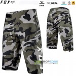 Cyklo oblečenie - Pánske, Fox Defend Pro water short green camo, maskáč