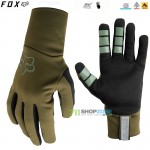 Cyklo oblečenie - Dámske, Fox W Ranger Fire glove olive green, olivovo zelená