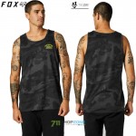 Oblečenie - Pánske, Fox tielko OG Camo Tech tank black camo, čierny maskáč