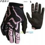 Moto oblečenie - Dámske, Fox W 180 Skew glove black, čierna