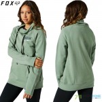 Oblečenie - Dámske, Fox Clean Up pullover fleece mikina, šedo zelená