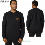 Oblečenie - Pánske, Fox mikina At Bay Crew fleece, čierna