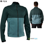 Cyklo oblečenie - Pánske, Fox Ranger Fire športová bunda emerald, tmavo zelená