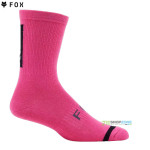 Cyklo oblečenie - Ponožky, Fox cyklistické ponožky 8" Defend sock, čierna/ružová