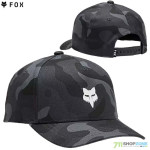 Oblečenie - Detské, Fox šiltovka Yth Fox Head Camo 110 Sb hat, čierny maskáč