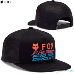 Fox šiltovka X Pro Circuit Sb hat, čierna