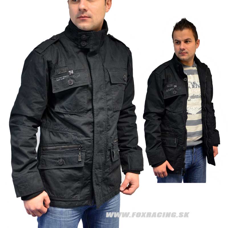 Zľavy - Oblečenie pánske, Fox bunda Maverick Jacket, čierna