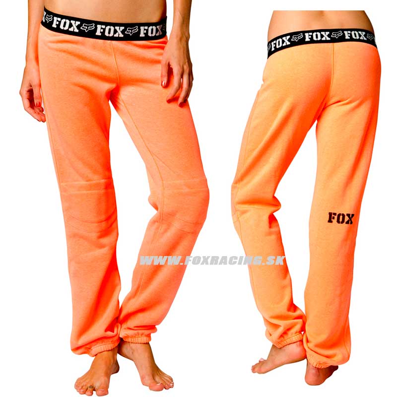 Oblečenie - Dámske, Fox dámske tepláky Fast Lane, neonovo oranžová