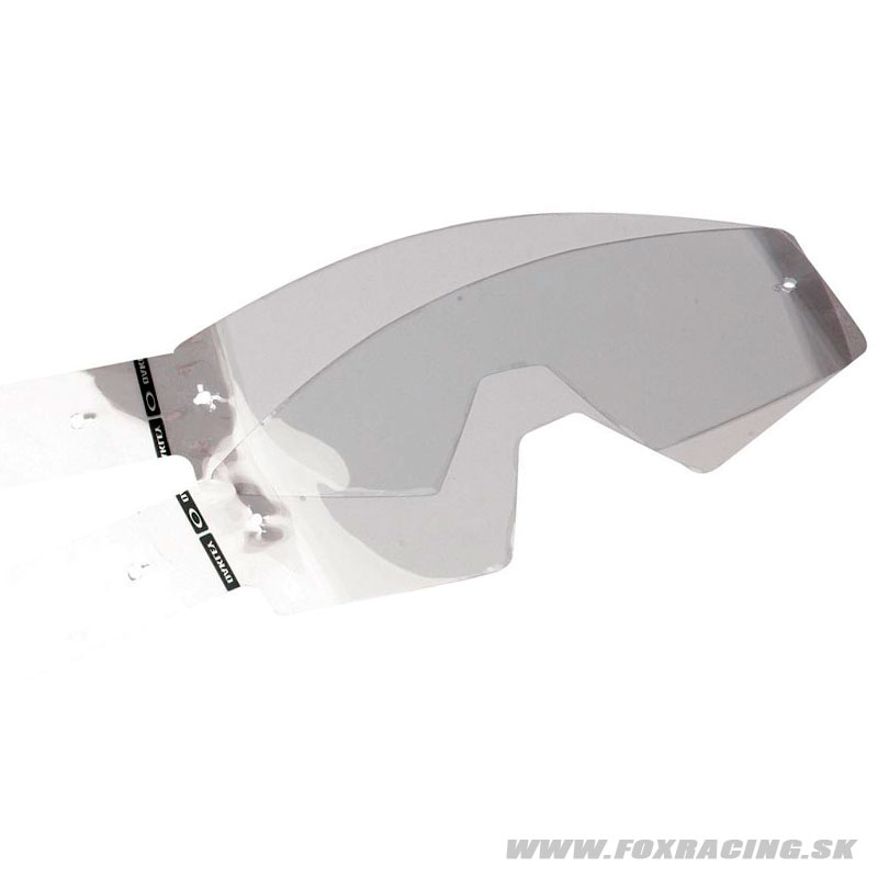 Moto oblečenie - Okuliare, Fox Airspc laminované strhávačky na moto okuliare 14ks, číra