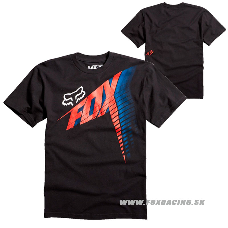 Zľavy - Oblečenie detské, Fox chlapčenské tričko Horizon s/s, čierna