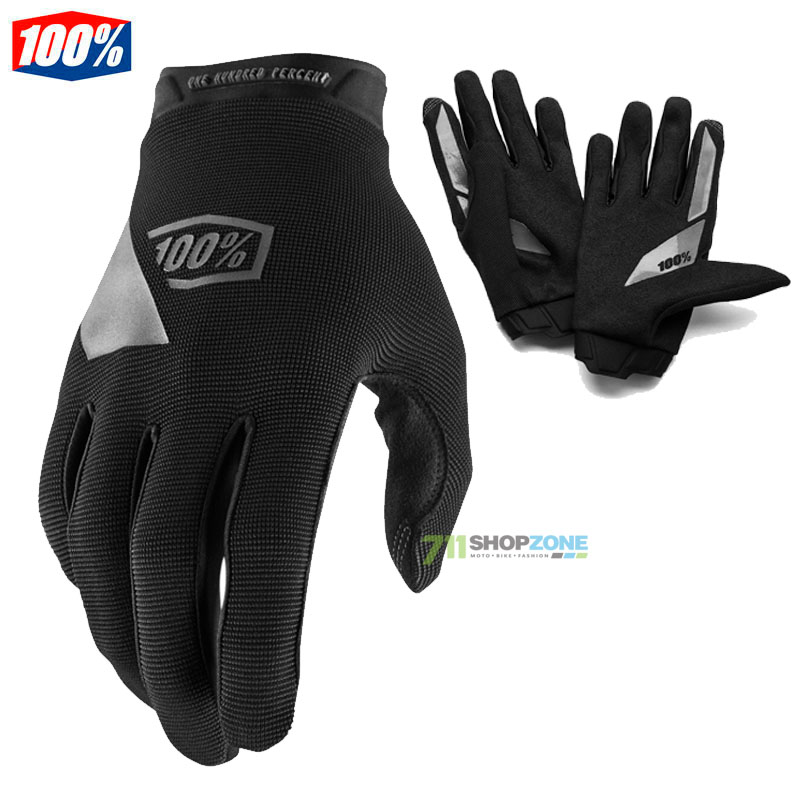 Moto oblečenie - Rukavice, 100% rukavice Ridecamp glove, čierna