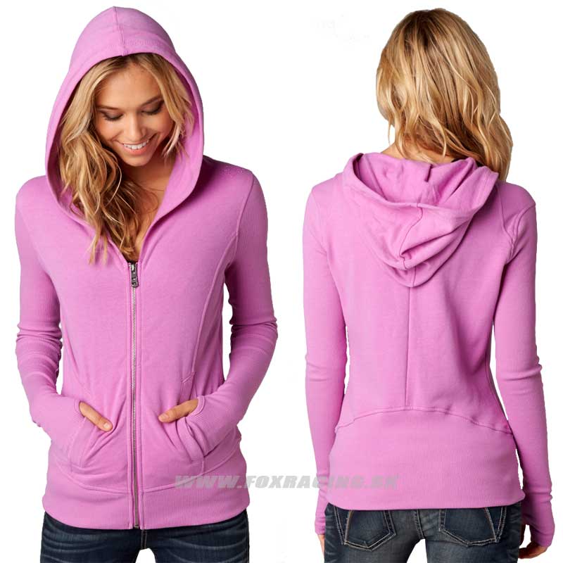 Oblečenie - Dámske, FOX mikina Anonymous zip hoody, lila