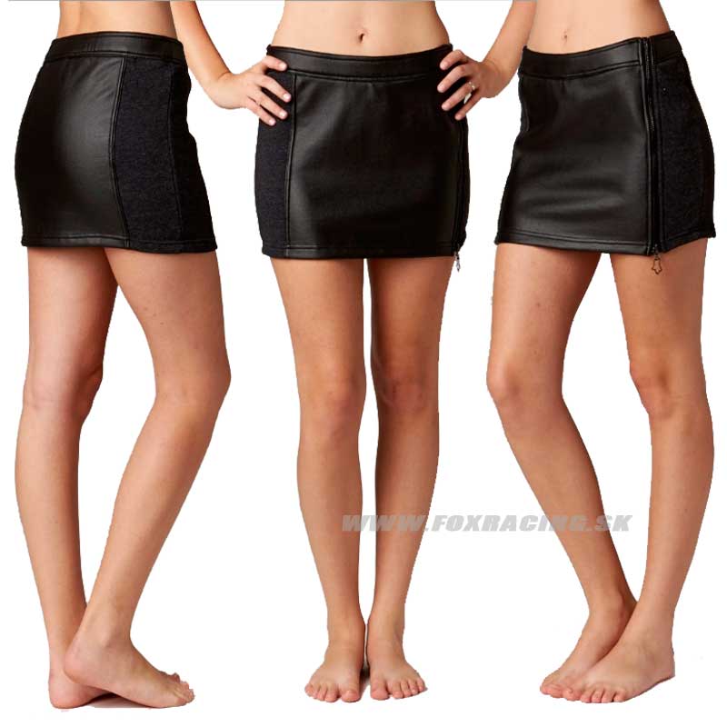 Zľavy - Oblečenie dámske, FOX sukňa Supermoto skirt, čierna