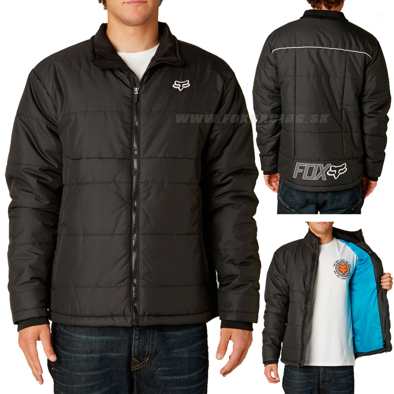 Zľavy - Oblečenie pánske, FOX bunda Overload jacket, čierna