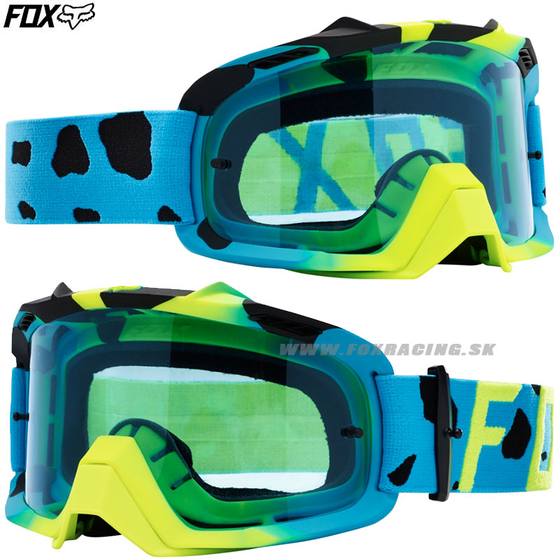 Zľavy - Moto, FOX okuliare Air Space Grav, modrá