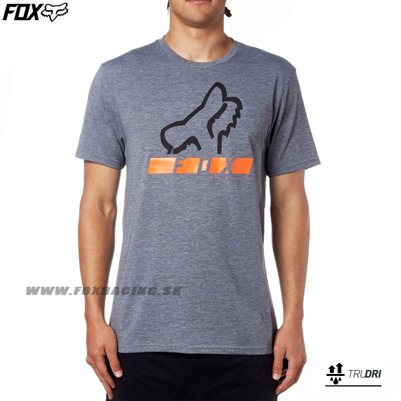 Oblečenie - Pánske, Fox tričko Triangulate s/s Tech, šedý melír