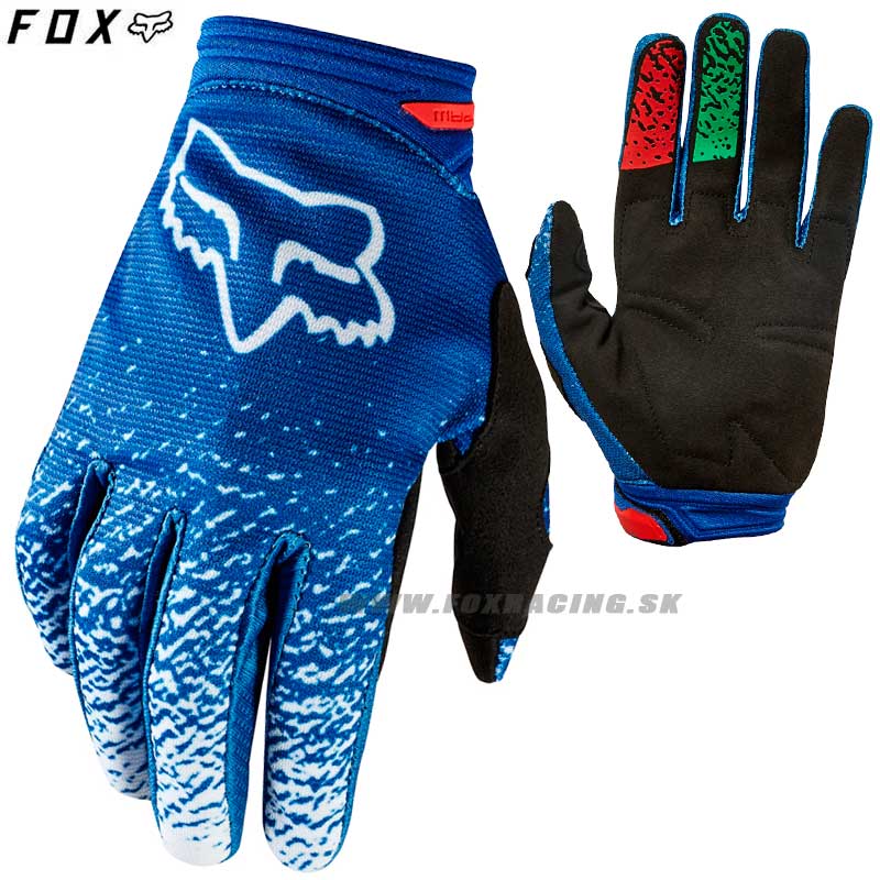 Moto oblečenie - Dámske, FOX dámske rukavice Dirtpaw 18, modrá