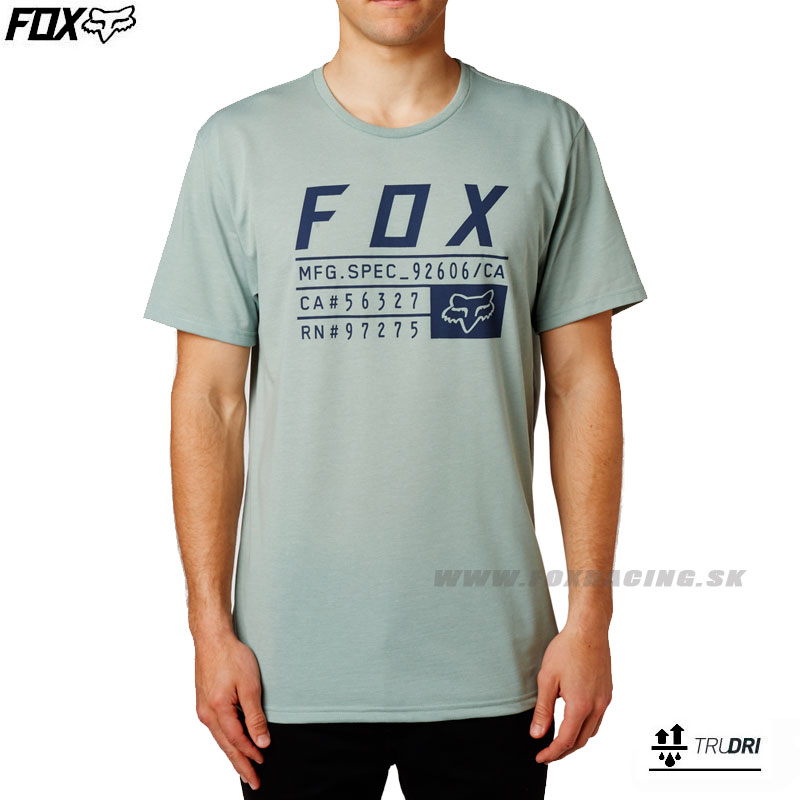 Zľavy - Oblečenie pánske, FOX tričko Abyssmal s/s Tech tee, zelená