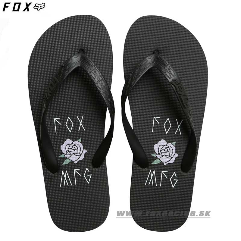 Zľavy - Oblečenie dámske, FOX dámske žabky Rosey Flip flop, čierna