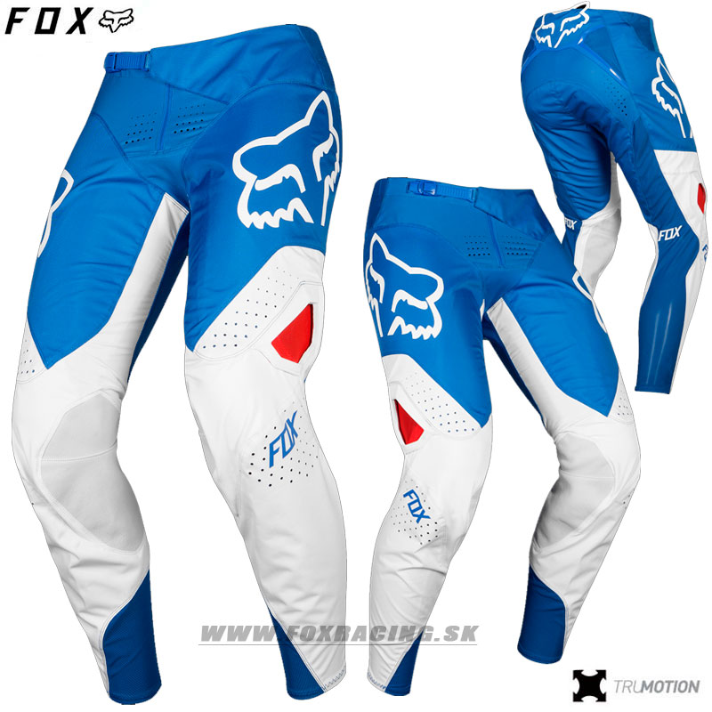Moto oblečenie - Nohavice, FOX nohavice 360 Kila pant, modro červená
