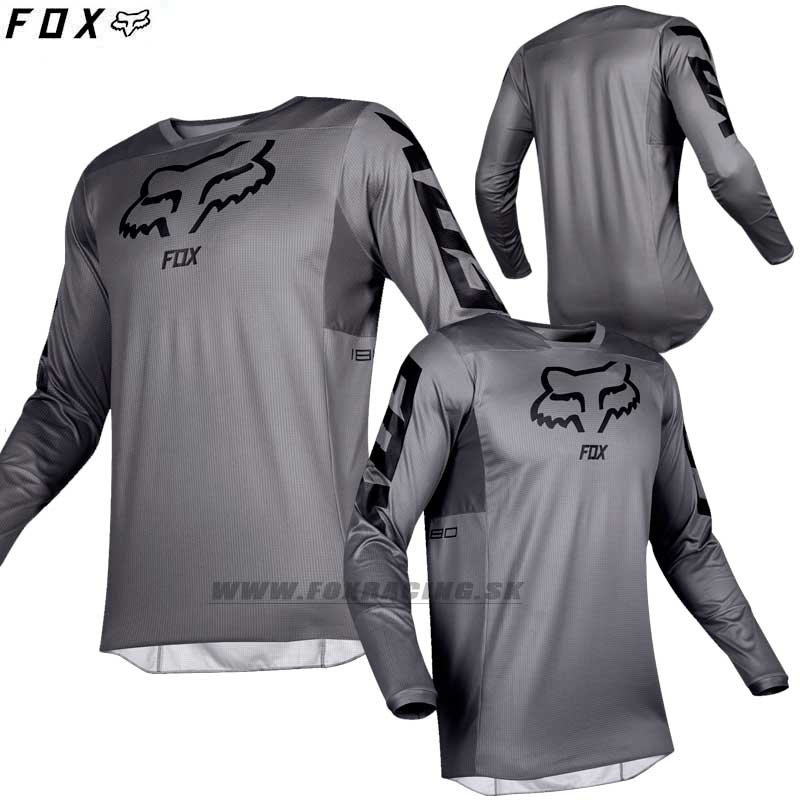 Moto oblečenie - Dresy, FOX dres 180 Przm jersey, kamenno šedá