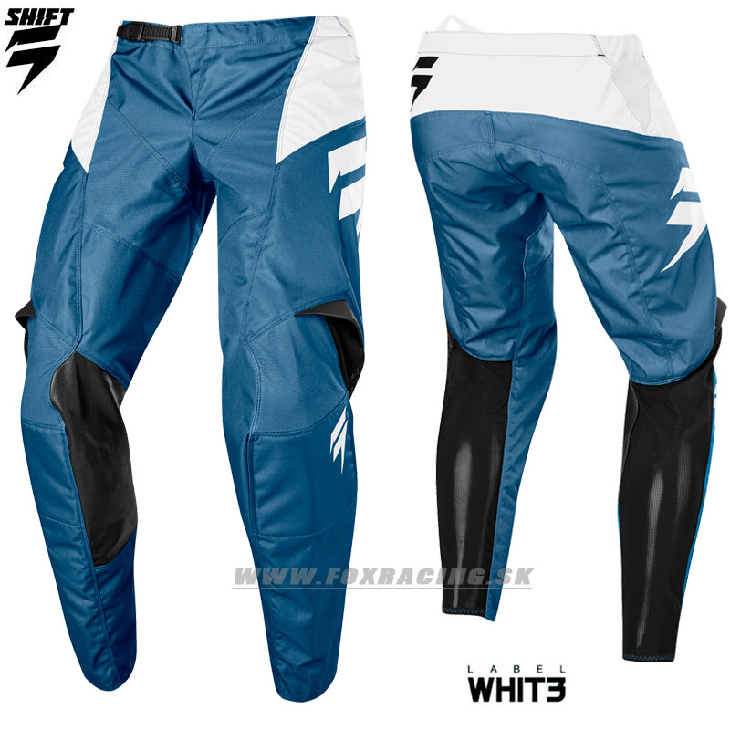 Zľavy - Moto, Shift motokrosové nohavice Whit3 Muse pant, modrá