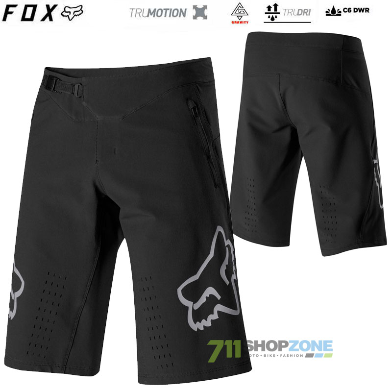 Cyklo oblečenie - Pánske, FOX cyklistické šortky Defend short, čierna