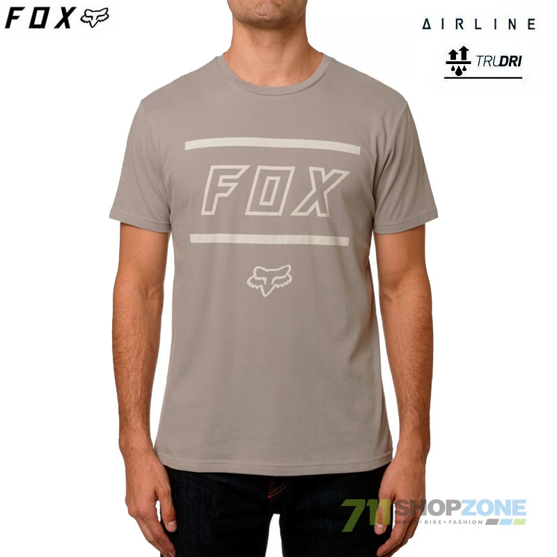 Zľavy - Oblečenie pánske, FOX tričko Midway Airline s/s tee, šedá