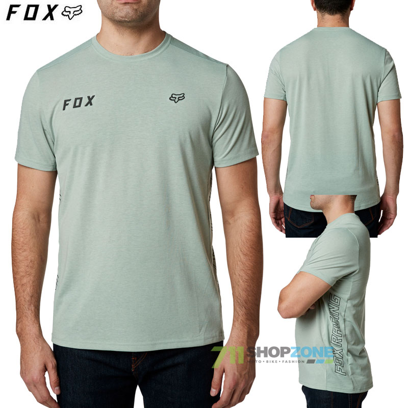Oblečenie - Pánske, FOX tričko Starter ss crew, eukalyptus
