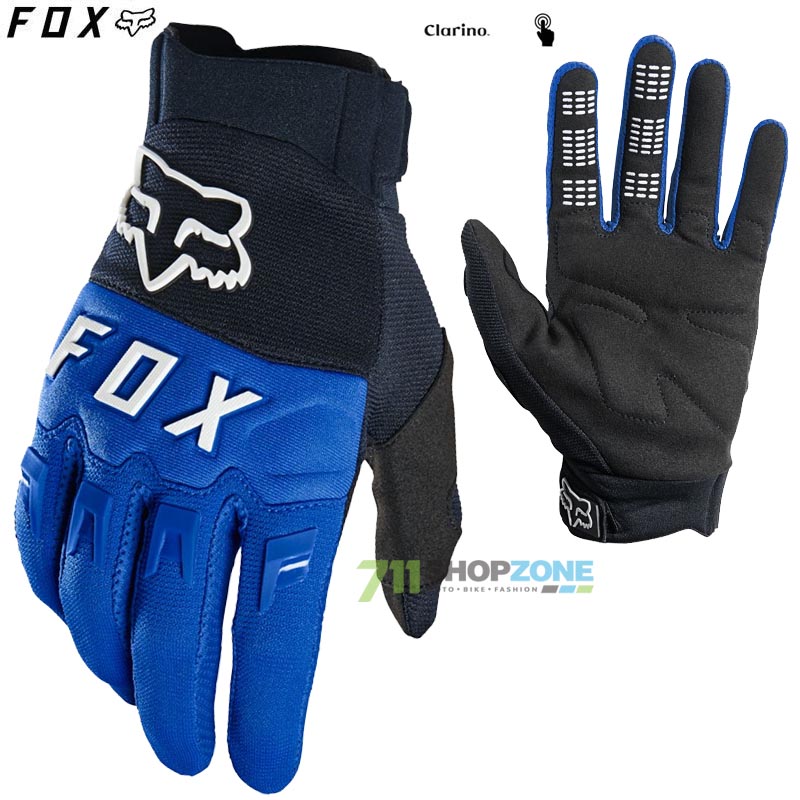 Moto oblečenie - Rukavice, FOX rukavice Dirtpaw glove 22, modrá