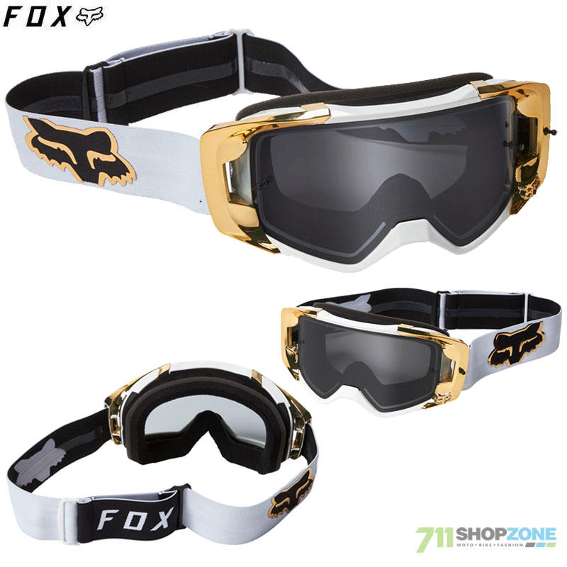 Moto oblečenie - Okuliare, FOX okuliare VUE Stray goggle, biela