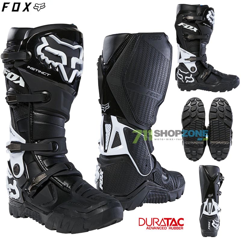 Moto oblečenie - Čižmy, FOX čižmy Instinct X boots, čierna