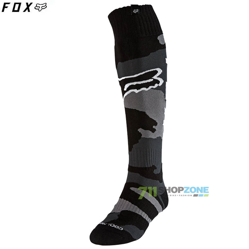Moto oblečenie - Doplnky, FOX podkolienky Coolmax Thin sock Speyer, čierna