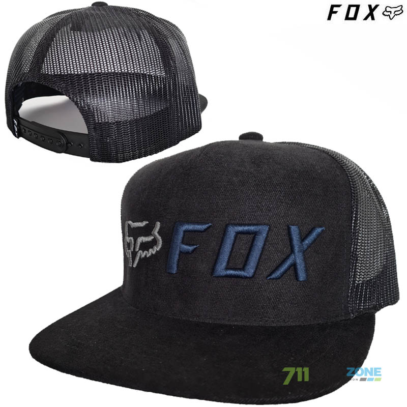 Oblečenie - Pánske, FOX šiltovka Apex snapback hat, čierno modrá