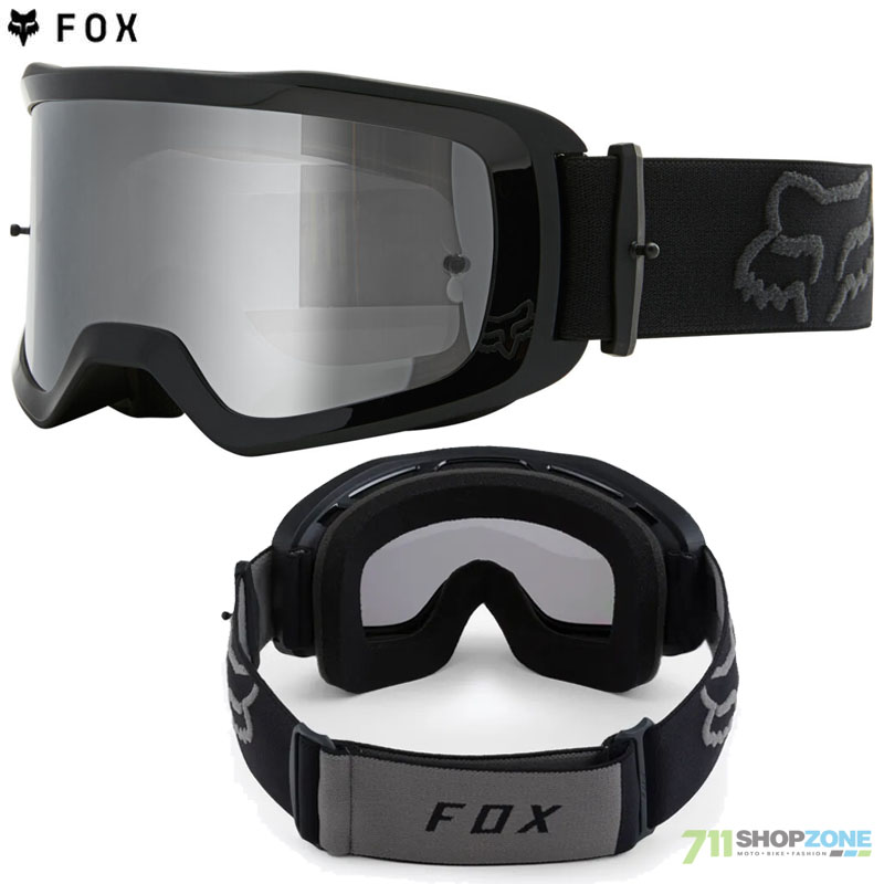 Moto oblečenie - Okuliare, FOX Main Stray goggle Spark moto okuliare, čierna