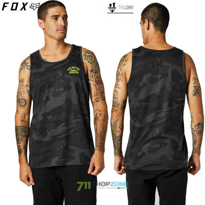 Oblečenie - Pánske, FOX tielko OG Camo Tech tank, čierny maskáč