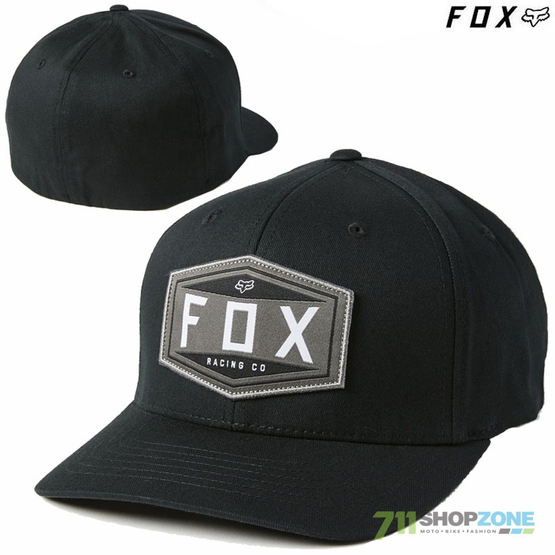 Oblečenie - Pánske, FOX šiltovka Emblem flexfit hat, čierna