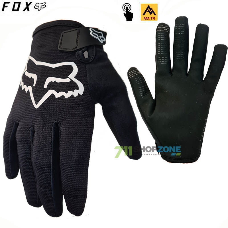 Cyklo oblečenie - Pánske, FOX cyklistické rukavice Ranger glove, čierna