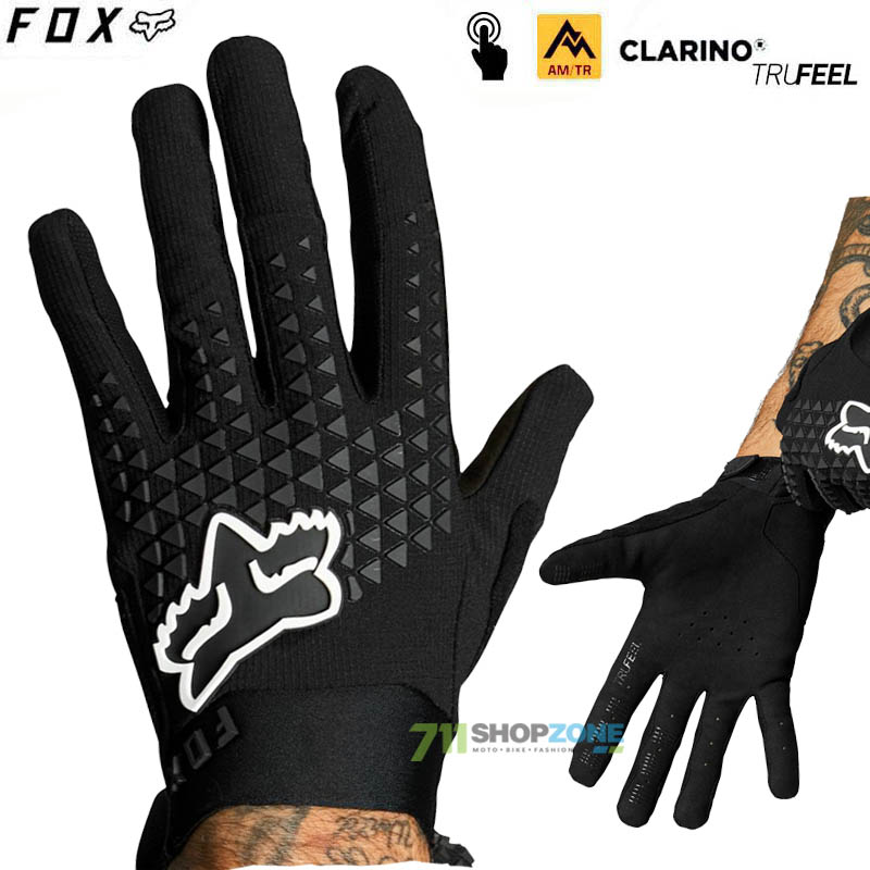 Cyklo oblečenie - Pánske, FOX cyklistické rukavice Defend glove, čierna