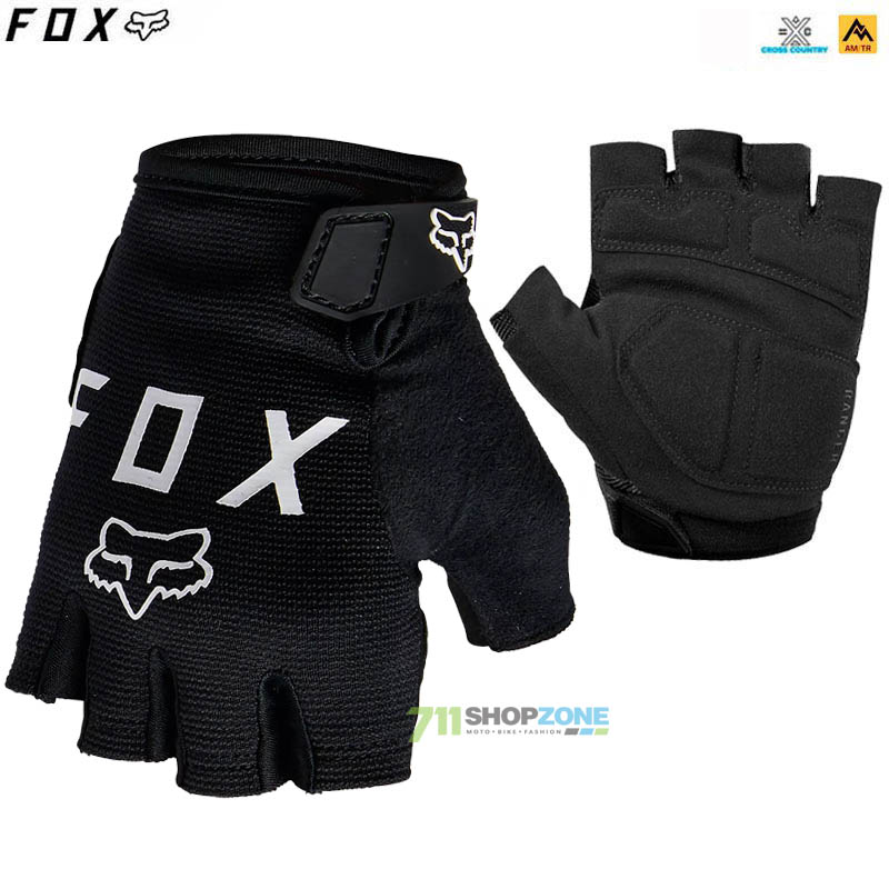 Cyklo oblečenie - Dámske, FOX dámske cyklistické rukavice Ranger Gel short, čierna