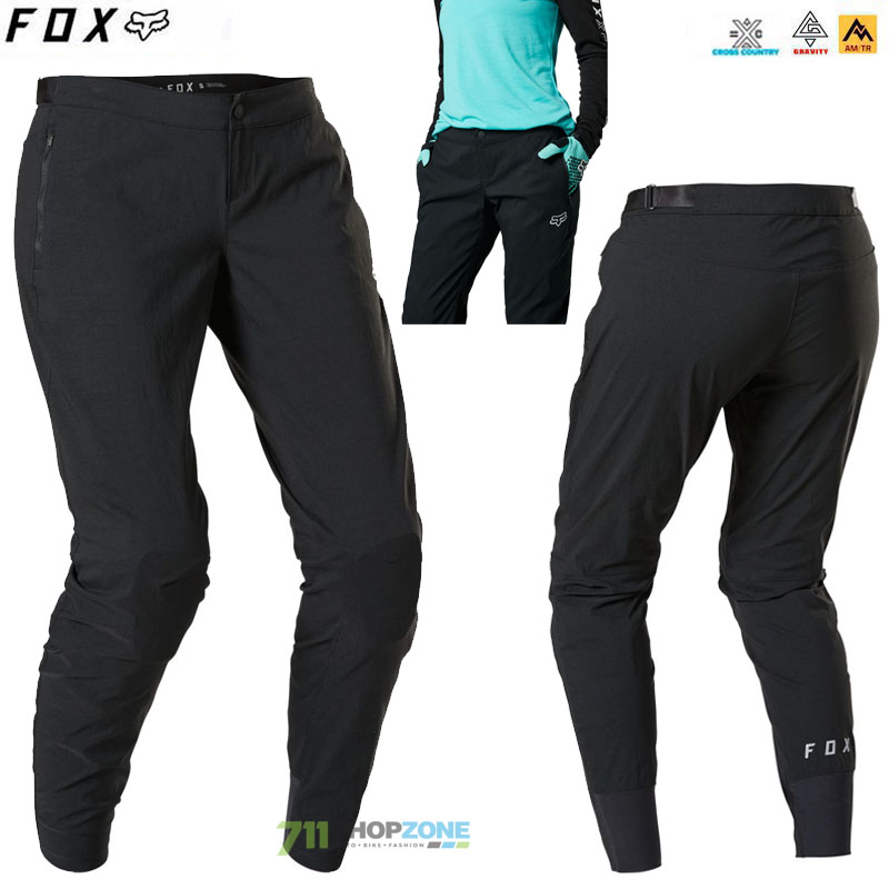 Cyklo oblečenie - Dámske, FOX dámske cyklistické nohavice Ranger pant, čierna