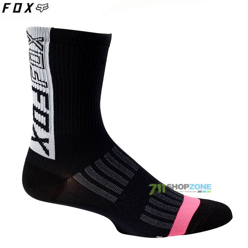 Cyklo oblečenie - Dámske, FOX dámske cyklistické ponožky 6" Ranger sock, čierna