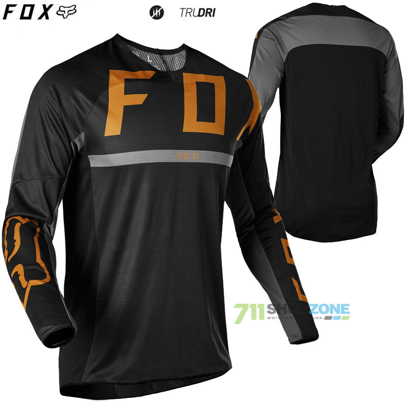 Moto oblečenie - Dresy, FOX motokrosový dres 360 Merz jersey, čierna