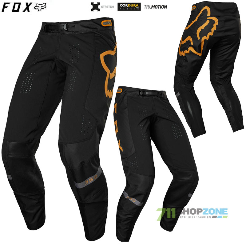 Moto oblečenie - Nohavice, FOX motokrosové nohavice 360 Merz pant, čierna