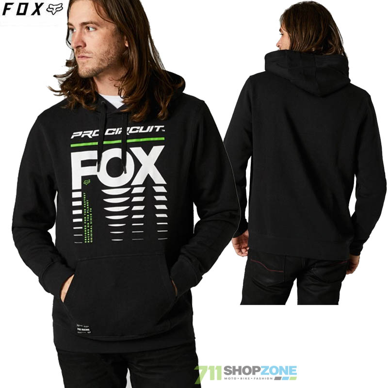 Oblečenie - Pánske, FOX mikina Pro Circuit pullover fleece, čierna