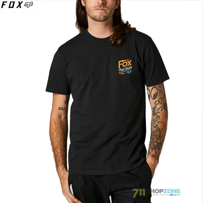 Oblečenie - Pánske, FOX tričko Pushin Dirt ss Premium tee, čierna