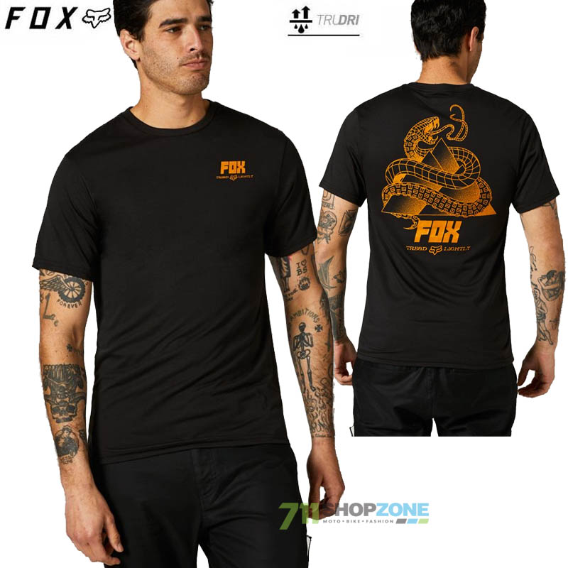 Oblečenie - Pánske, FOX tričko Tread Lightly ss Tech tee, čierna