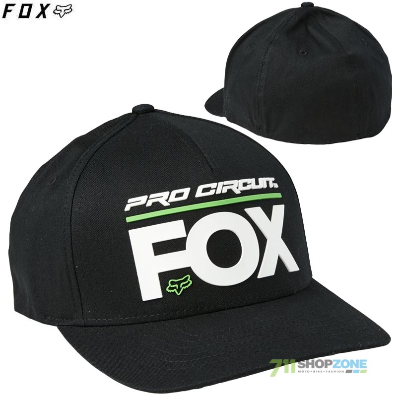 Oblečenie - Pánske, FOX šiltovka Pro Circuit flexfit hat, čierna