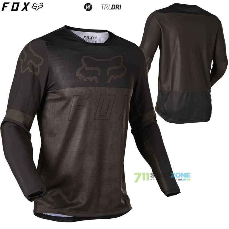 Moto oblečenie - Dresy, FOX enduro dres Legion LT jersey, čierna